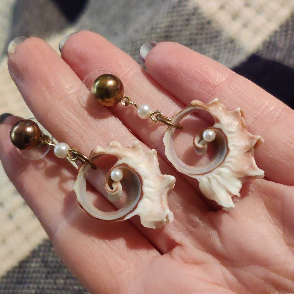 Seashell Earrings - image 1